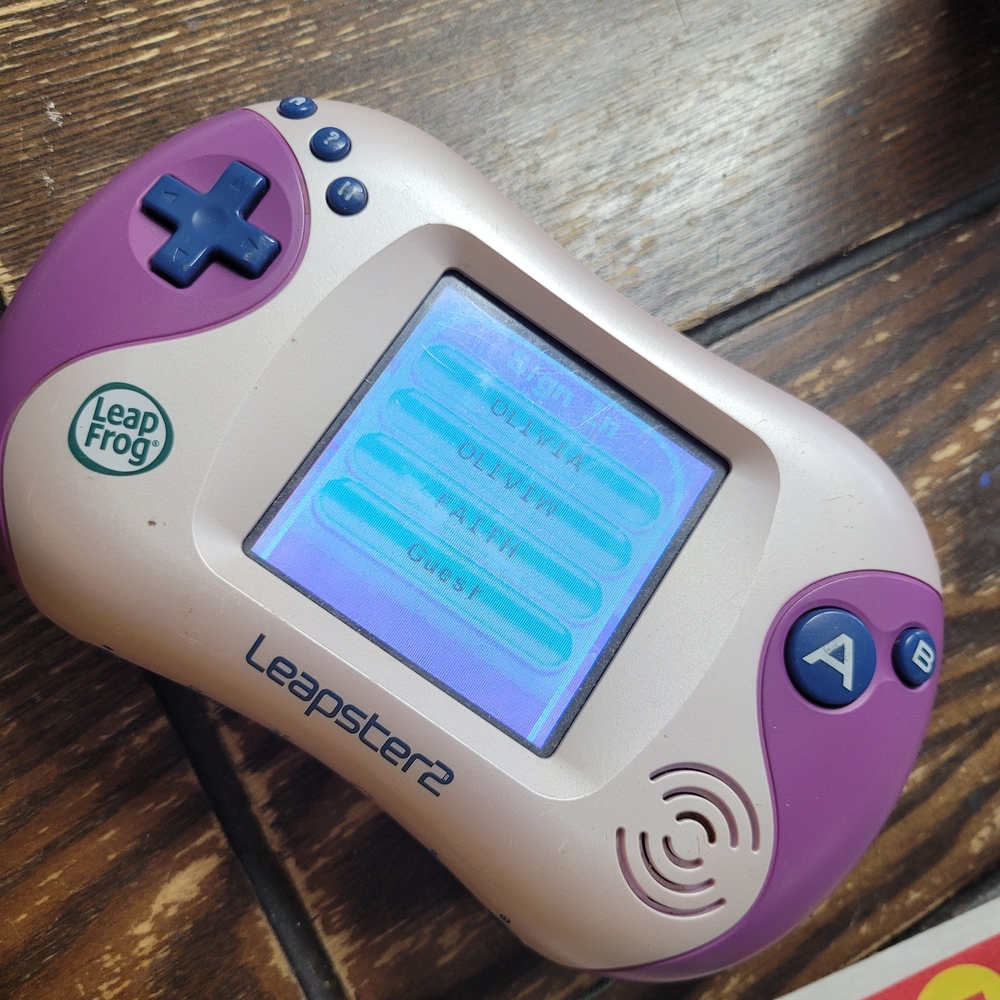 Leapster2 Purple Handheld Game Console